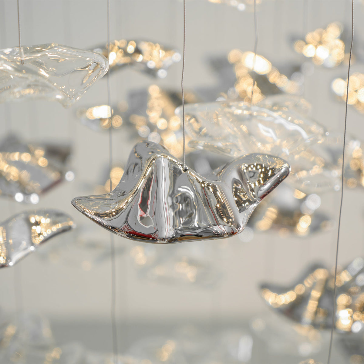Tidal Art Glass Pendants Lamp