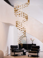 Tidal Stair Chandelier