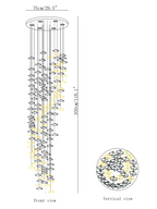 Tidal Stair Chandelier