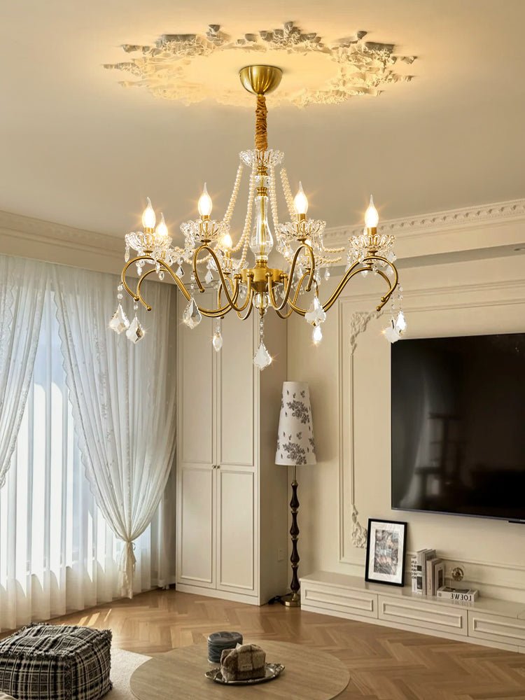 Sapphire Crystal Chandelier