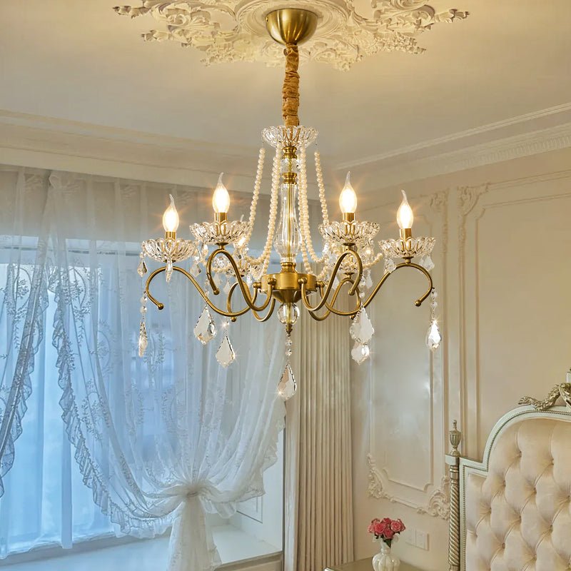 Sapphire Crystal Chandelier