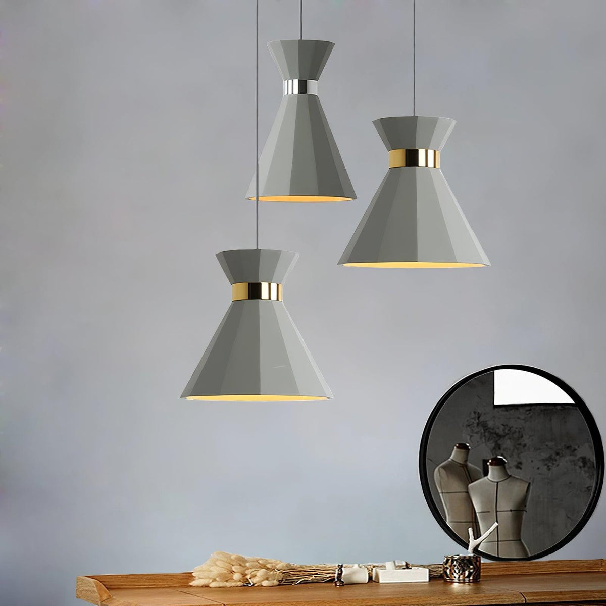 Sash Cement Pendant Light