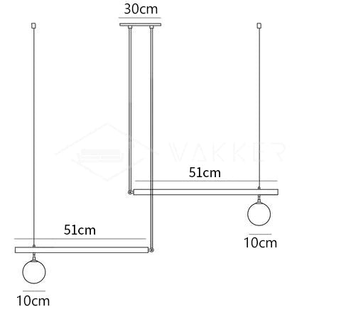Satellite Ceiling Pendant Light