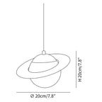 Saturn Planet Pendant Lamp