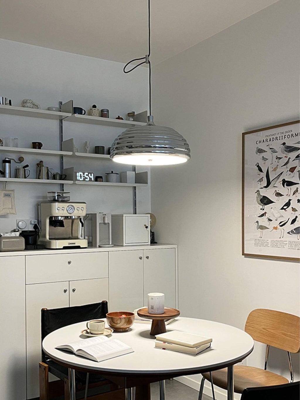 Saturno Chrome Pendant Lamp