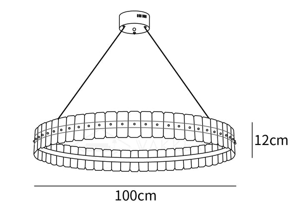Saturno LED Chandelier