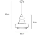 Schoolhouse Glass Pendant Light