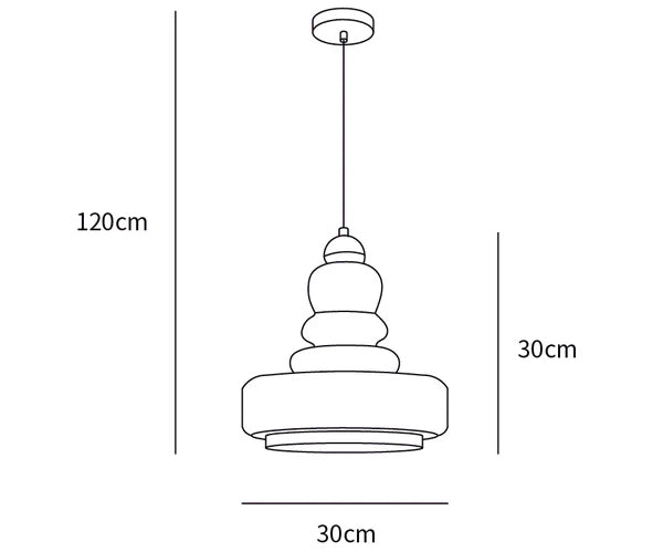 Schoolhouse Glass Pendant Light