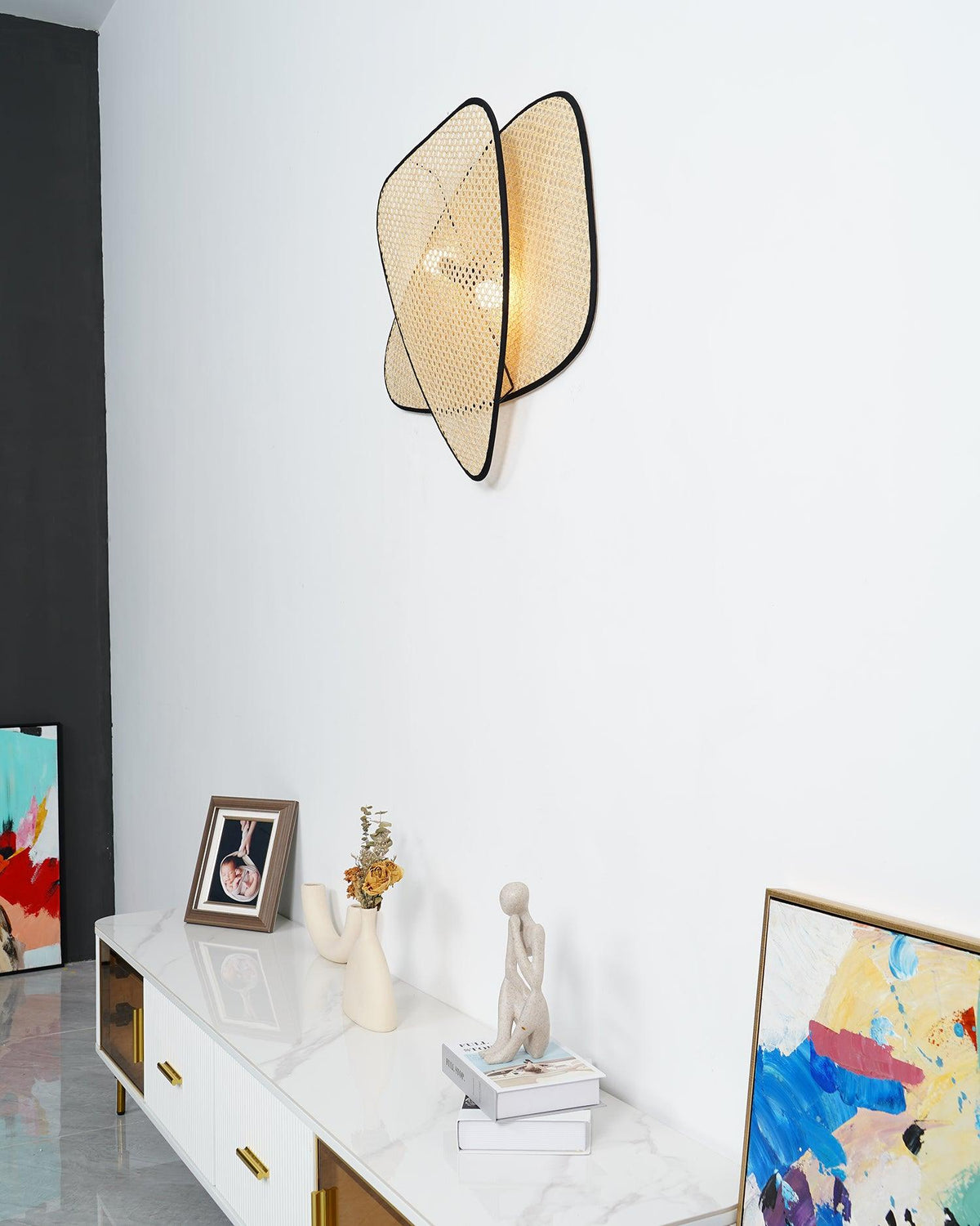 Screen Cannage Sconce