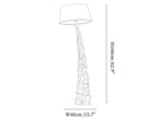 Sculpted Peak Floor Lamp