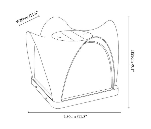 Sculptform Solar Outdoor Light