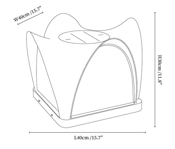 Sculptform Solar Outdoor Light
