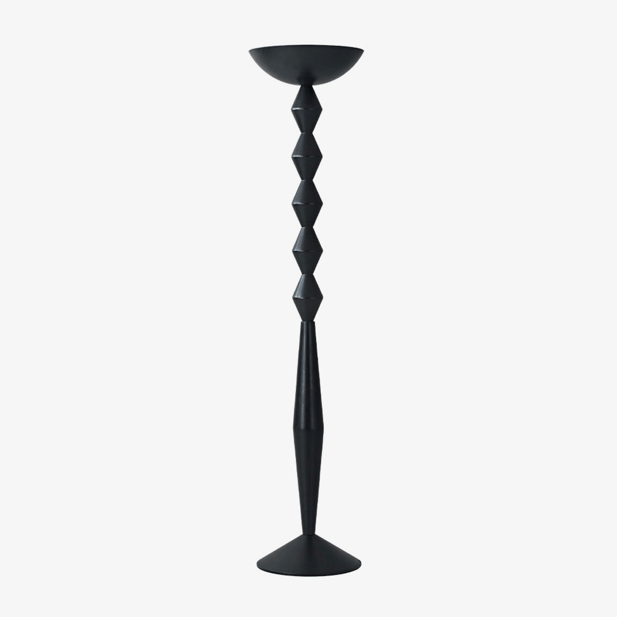 Sculptural Geometric Stack Floor Lamp