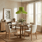 Sculptural Layered Felt Pendant Lamp