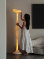 Sculptural Tall Floor Lamp