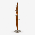 Sculptural Wood Coat Tree