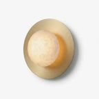 Selene Alabaster Moon Wall Sconce