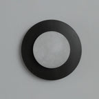 Selene Alabaster Moon Wall Sconce