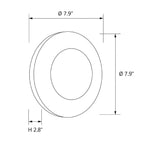 Selene Alabaster Moon Wall Sconce