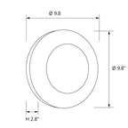 Selene Alabaster Moon Wall Sconce