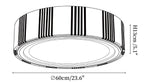 Selora Raffia Flush Mount Ceiling Light