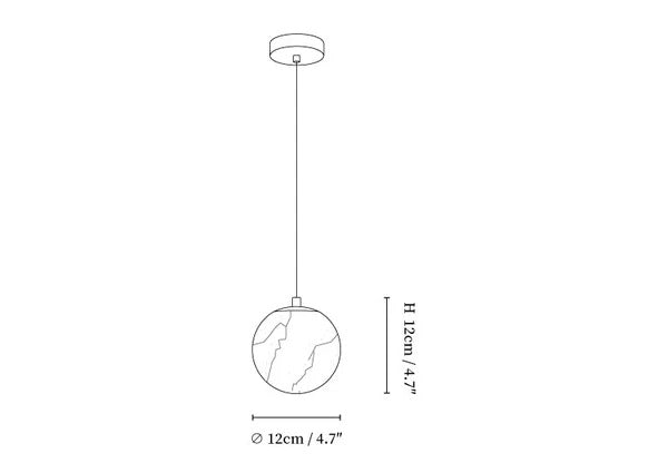 Selunia Alabaster Pendant Lamp