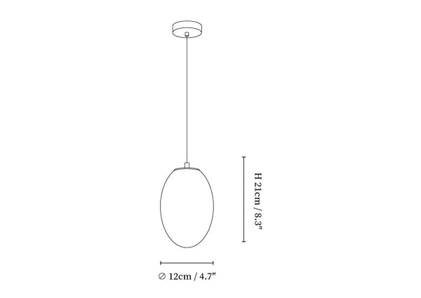 Selunia Alabaster Pendant Lamp