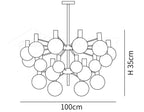 Selva Black Chandelier