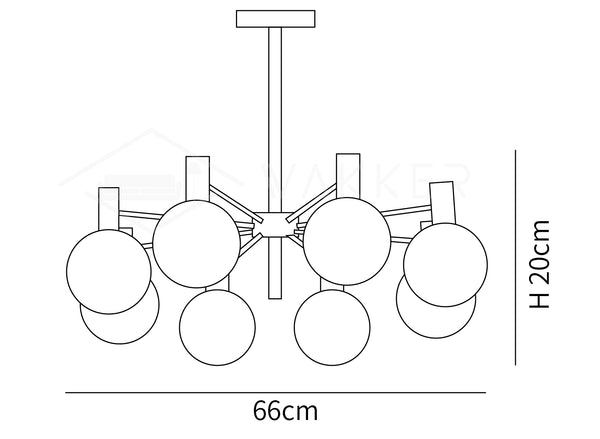 Selva Chandelier