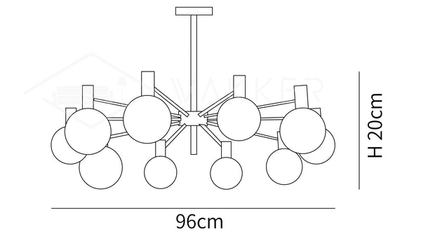 Selva Chandelier