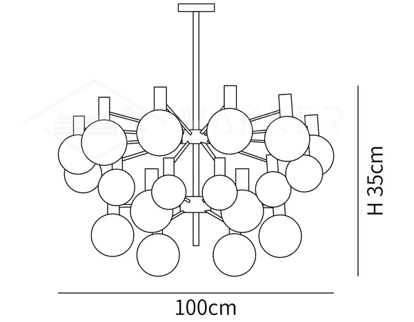 Selva Chandelier