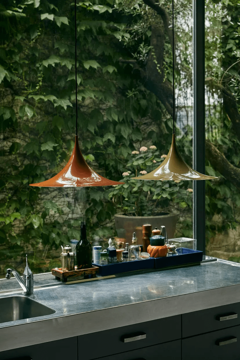 Semi Pendant Light
