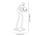 Sentinel Sculpture Floor Lamp