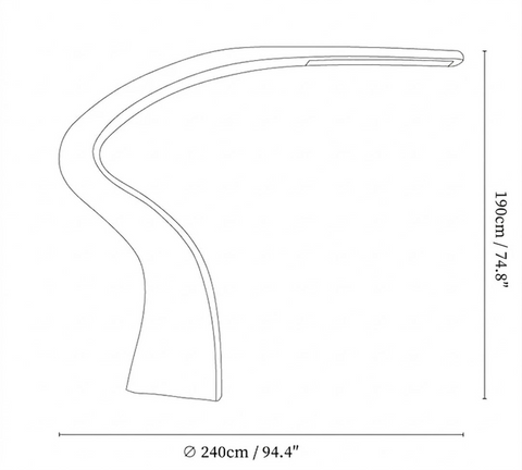 Seraph Curve Floor Lamp