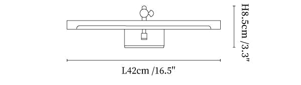 Serelune Pivot Vanity Wall Light
