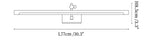 Serelune Pivot Vanity Wall Light