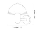 Seren Mushroom Wall Lamp