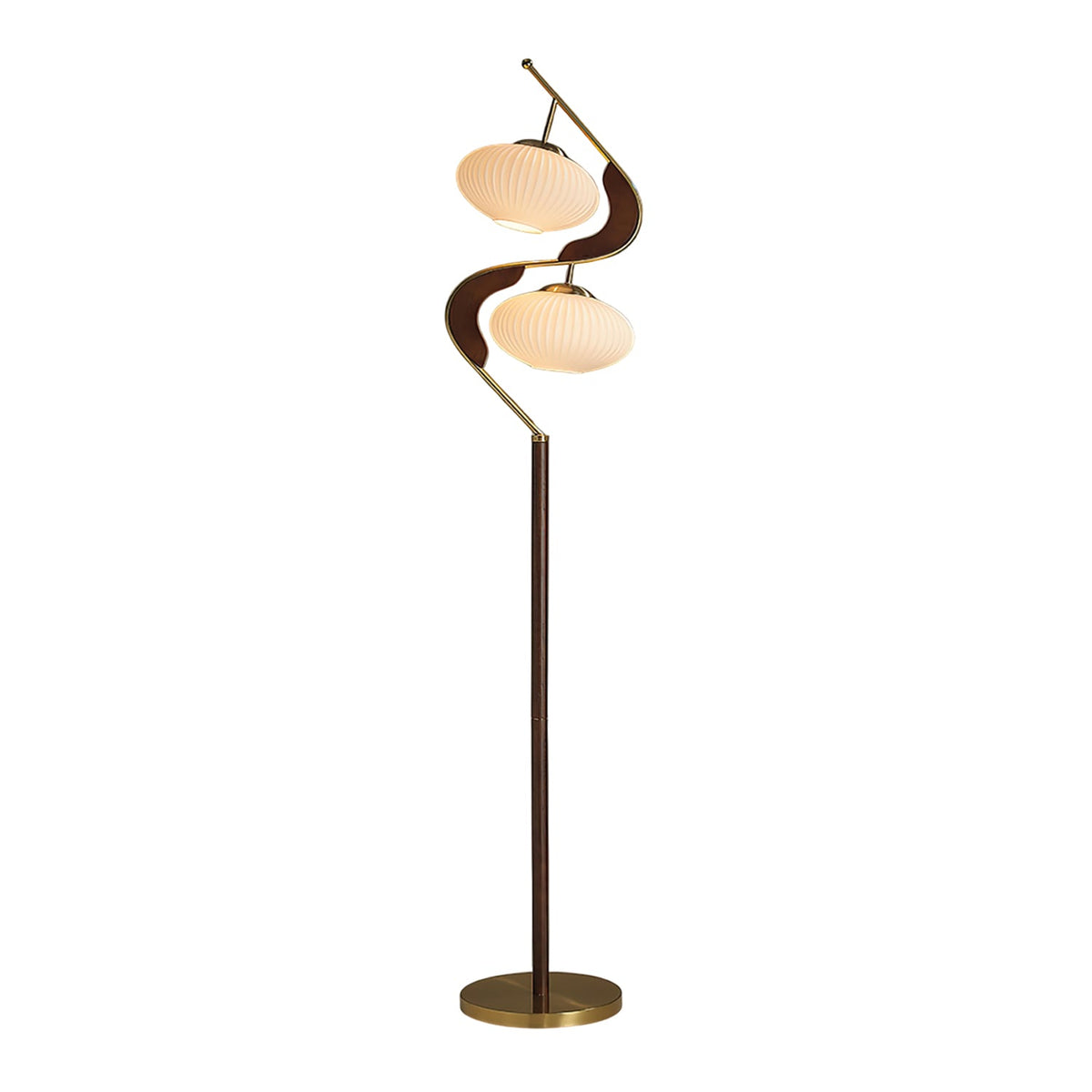 Serenita Double Shade Floor Lamp