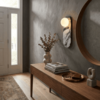 Serenne Stone Capsule Wall Sconce