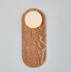 Serenne Stone Capsule Wall Sconce