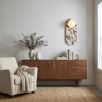 Serenne Stone Capsule Wall Sconce