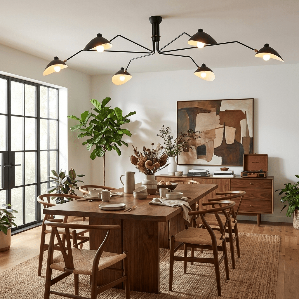 Serge Mouille Ceiling Light A