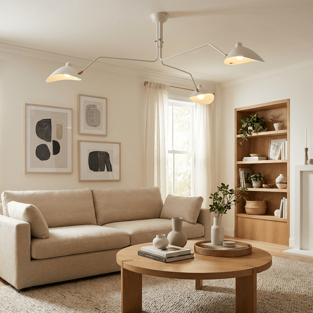 Serge Mouille Ceiling Light A