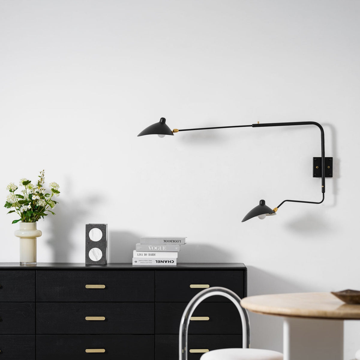 Serge Mouille Wall Sconce