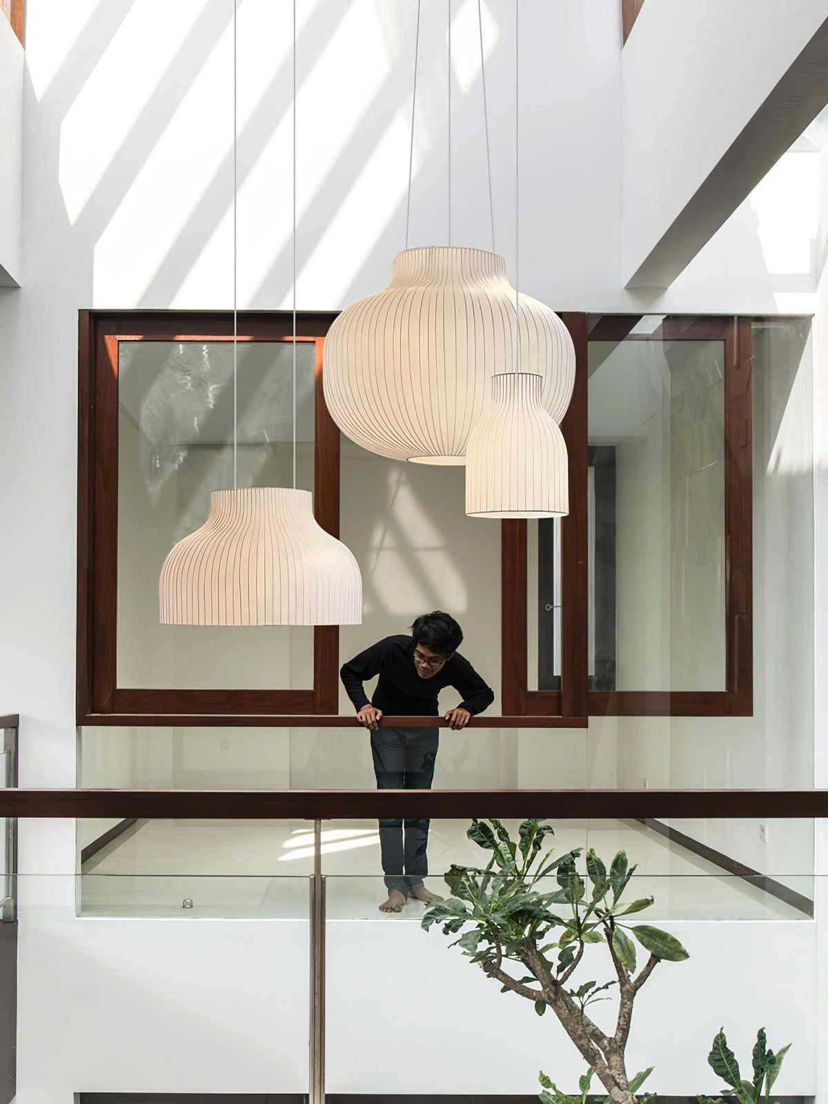 Serica Trio Silk Pendant Collection
