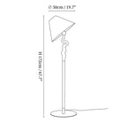 Serpentine Twist Floor Lamp