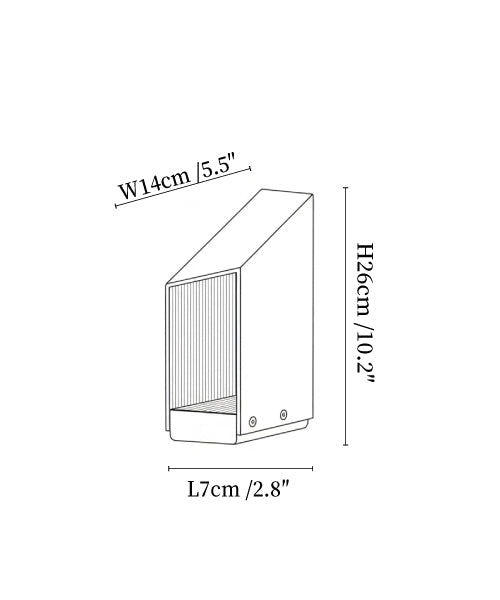 Shadow Peak Outdoor Bollard Light