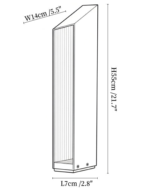 Shadow Peak Outdoor Bollard Light