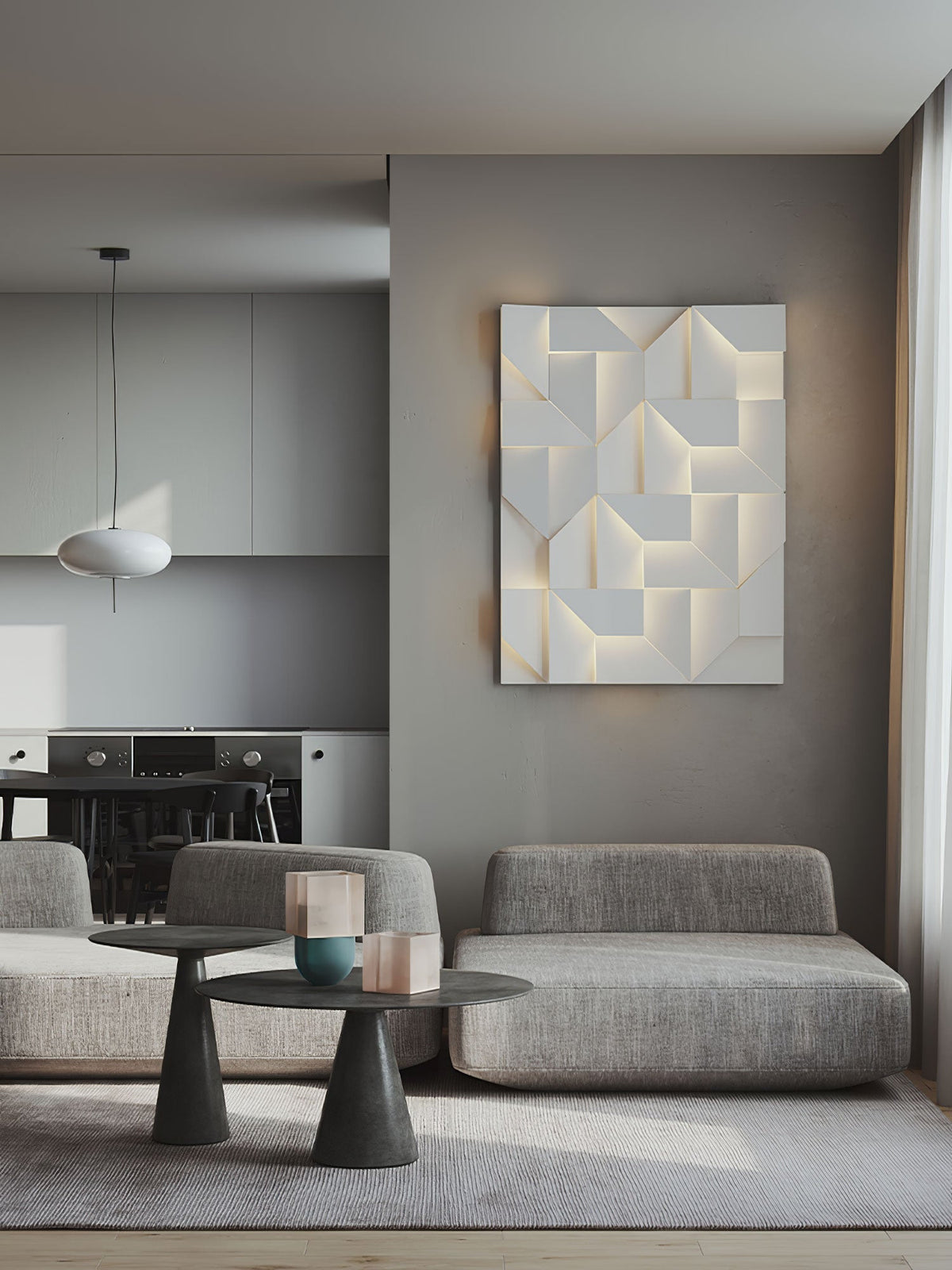 Shadows Grand Plug-in Sconce
