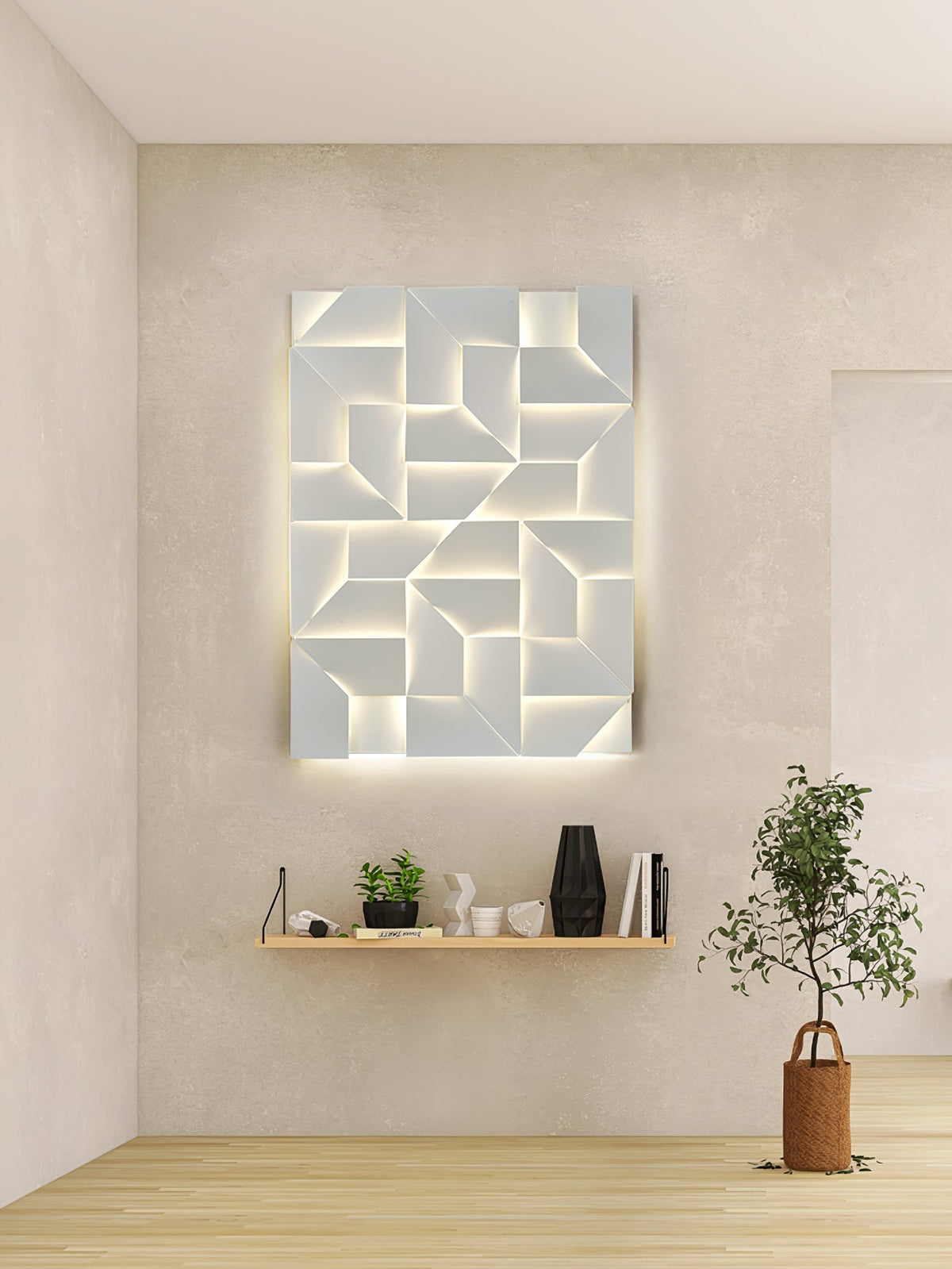 Shadows Grand Plug-in Sconce